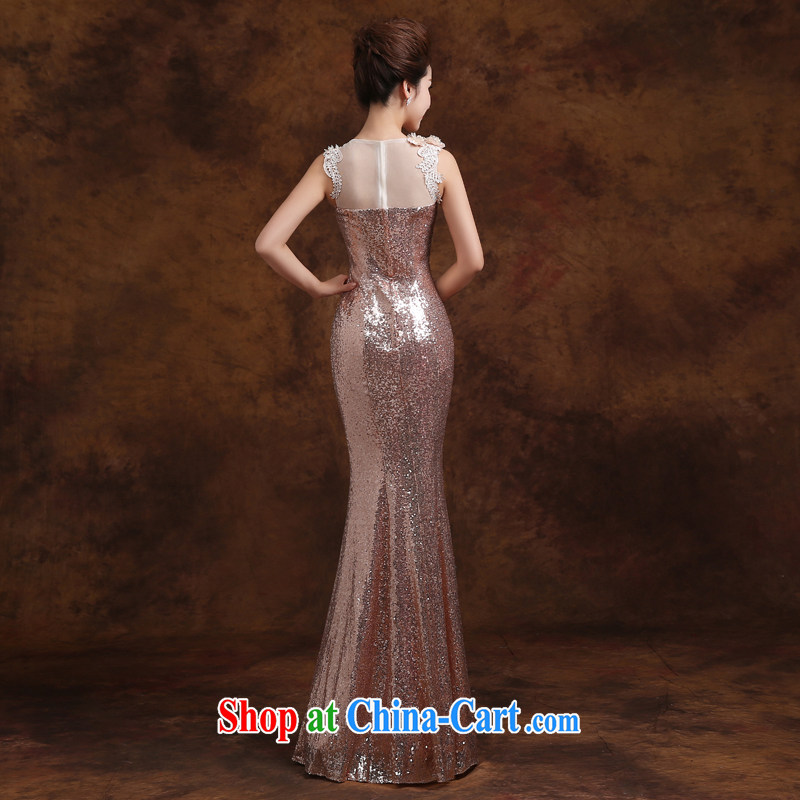 Cheng Kejie MIA Evening Dress 2015 new wedding dresses shoulders, lace long banquet appearances beauty dresses XXL, Jake Mia, shopping on the Internet