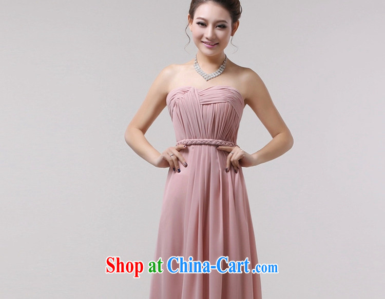 J. MIA bridesmaid dress bridesmaid toast serving serving long fall 豆沙 colored Evening Dress new girl evening dress uniform toast wrinkled bare chest XXL pictures, price, brand platters! Elections are good character, the national distribution, so why buy now enjoy more preferential! Health