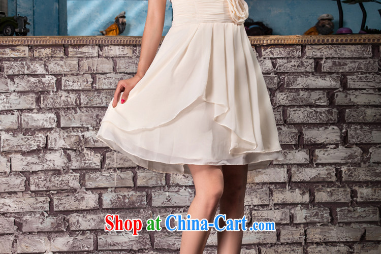 Honey, bride small dress bridesmaid sister serving short snow woven birthday party Evening Dress champagne color lace roses Mary Magdalene annual chest dress 2015 new champagne color tailored pictures, price, brand platters! Elections are good character, the national distribution, so why buy now enjoy more preferential! Health