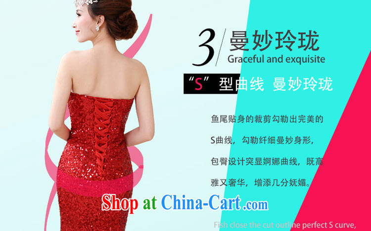 Honey, bride New Red dress crowsfoot beauty Evening Dress bride wedding toast. Stylish and elegant large code tie-evening dress red XXL pictures, price, brand platters! Elections are good character, the national distribution, so why buy now enjoy more preferential! Health