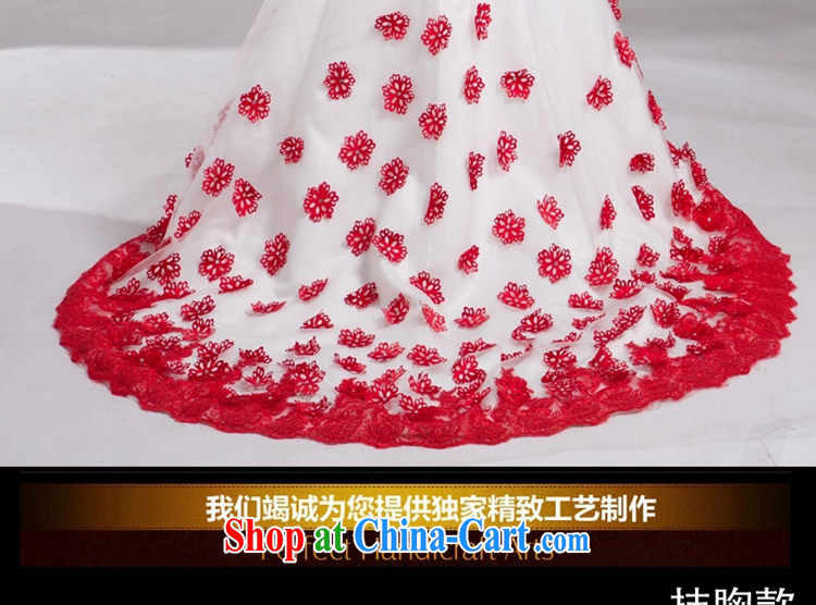 J. MIA crowsfoot wedding dresses 2014 new Korean red sexy bare chest Deep V for cultivating bridal toast service-shoulders XXL pictures, price, brand platters! Elections are good character, the national distribution, so why buy now enjoy more preferential! Health