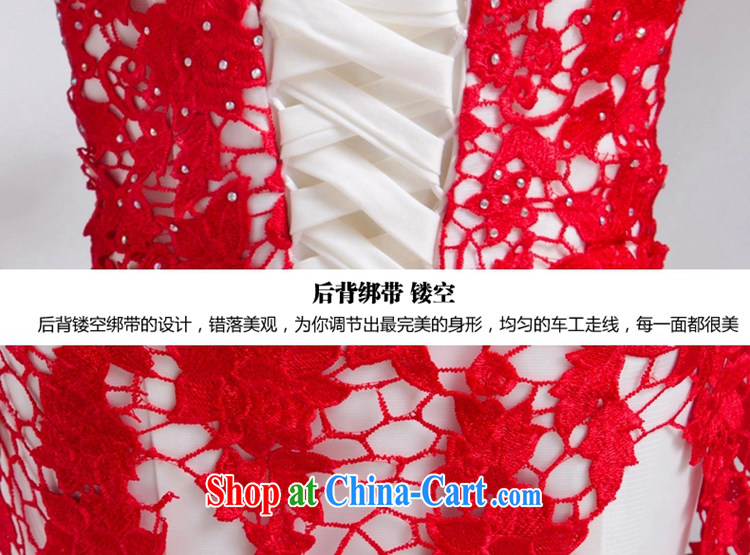 J. MIA crowsfoot wedding dresses 2014 new Korean red sexy bare chest Deep V for cultivating bridal toast service-shoulders XXL pictures, price, brand platters! Elections are good character, the national distribution, so why buy now enjoy more preferential! Health