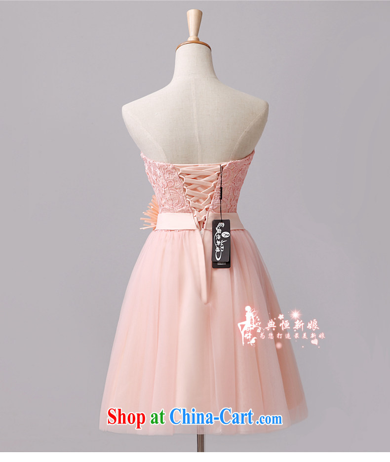 Code Hang Seng bridal bridesmaid's wedding dresses new 2015 skirt Korean bridesmaid dress short, plain colored dress 6-Color can be selected more than one Combination optional bare pink F XL, pictures, price, brand platters! Elections are good character, the national distribution, so why buy now enjoy more preferential! Health