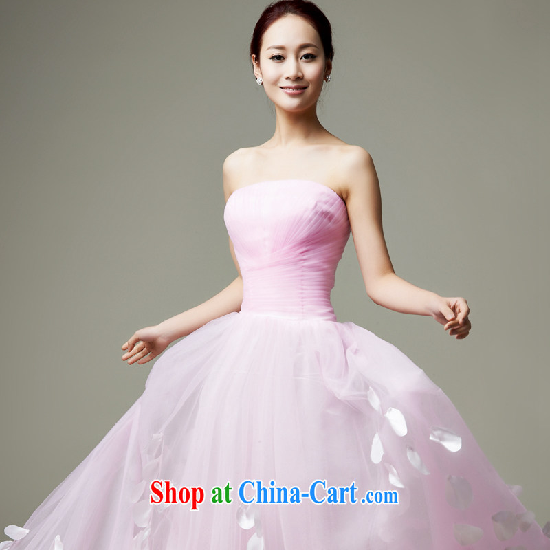 Han Park (cchappiness) 2015 new Dream Web dresses bridesmaid dresses Annual Dinner Party dress pink XXL (7 days Shipping), Han Park (cchappiness), online shopping