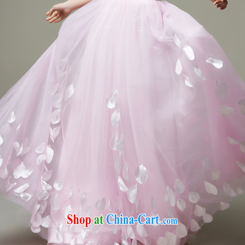 Han Park (cchappiness) 2015 new Dream Web dresses bridesmaid dresses Annual Dinner Party dress pink XXL (7 days Shipping), Han Park (cchappiness), online shopping