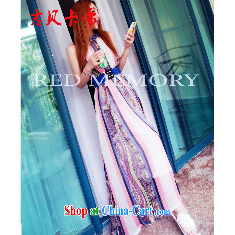 The Bekaa in Dili 90,121 female feminine sense of your shoulders video slim skirt bohemian sleeveless ice woven dresses picture color, belt, code, and the Bekaa in Dili (JIBEIKADI), shopping on the Internet