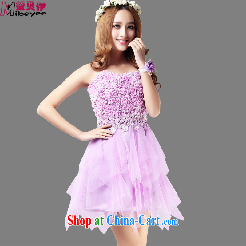 Addis Ababa honey, sweet Princess the bead knitting lace is not rule shaggy dress with bows clothing evening dress wiped his chest dress evening dress dress Princess dress, performances are code