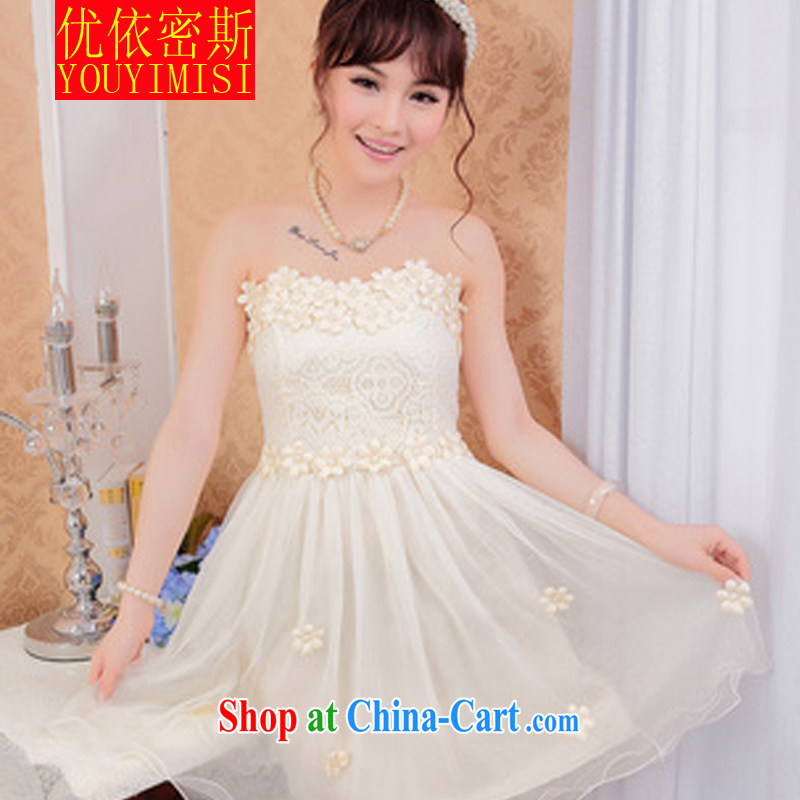 OPTIMIZED IN ACCORDANCE WITH THE 2014 new bridesmaid dress short lace small dress sister dress bows dress, color code