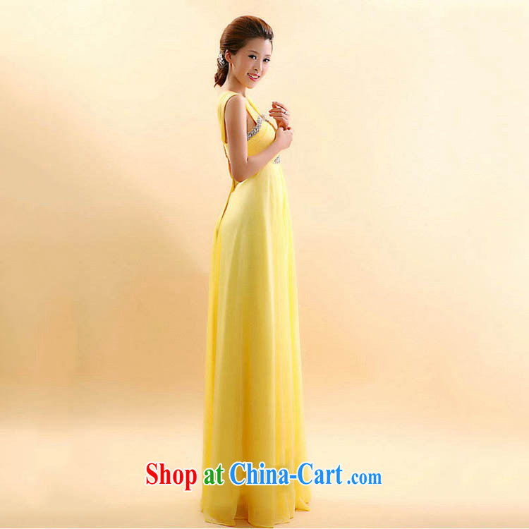 Still, 12,015 new marriages toast serving double-shoulder dresses beauty sponsored performances dress YS 6410 yellow M pictures, price, brand platters! Elections are good character, the national distribution, so why buy now enjoy more preferential! Health