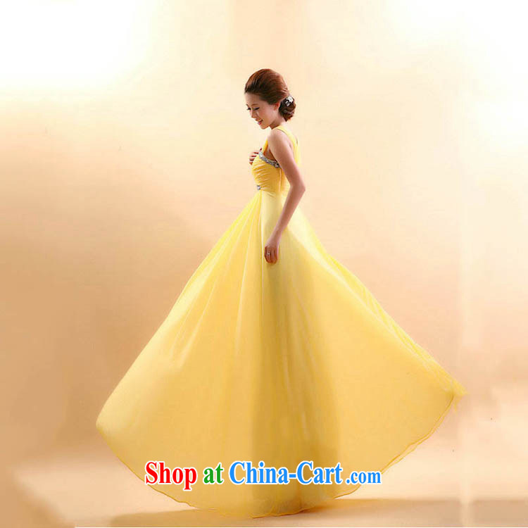 Still, 12,015 new marriages toast serving double-shoulder dresses beauty sponsored performances dress YS 6410 yellow M pictures, price, brand platters! Elections are good character, the national distribution, so why buy now enjoy more preferential! Health