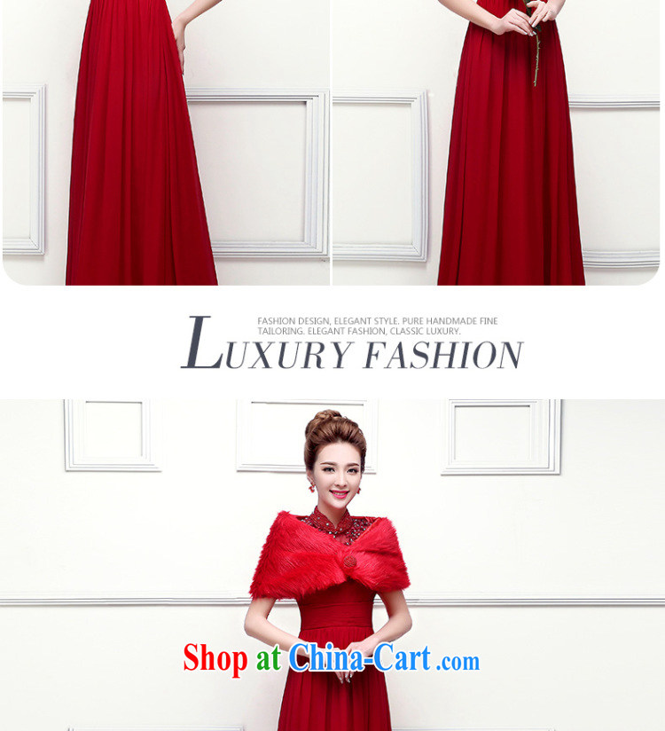 Sophie HIV than new Korean style, dress for the field shoulder Red Beauty, Video thin dress bridal toast annual service dress red XXL pictures, price, brand platters! Elections are good character, the national distribution, so why buy now enjoy more preferential! Health