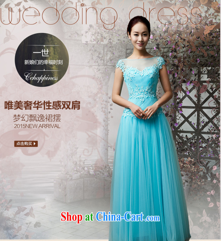 Han Park (cchappiness) 2015 New Field shoulder lace bridesmaid dress stylish beauty toasting service banquet, wedding dresses Matcha green XL pictures, price, brand platters! Elections are good character, the national distribution, so why buy now enjoy more preferential! Health