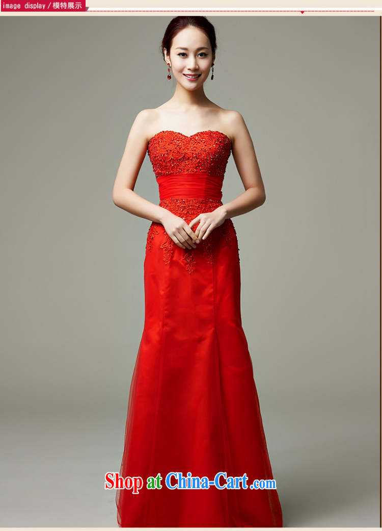 Han Park (cchappiness) 2015 new sexy bare chest toast clothing lace bridesmaid dress banquet Annual Meeting dress red XXL pictures, price, brand platters! Elections are good character, the national distribution, so why buy now enjoy more preferential! Health