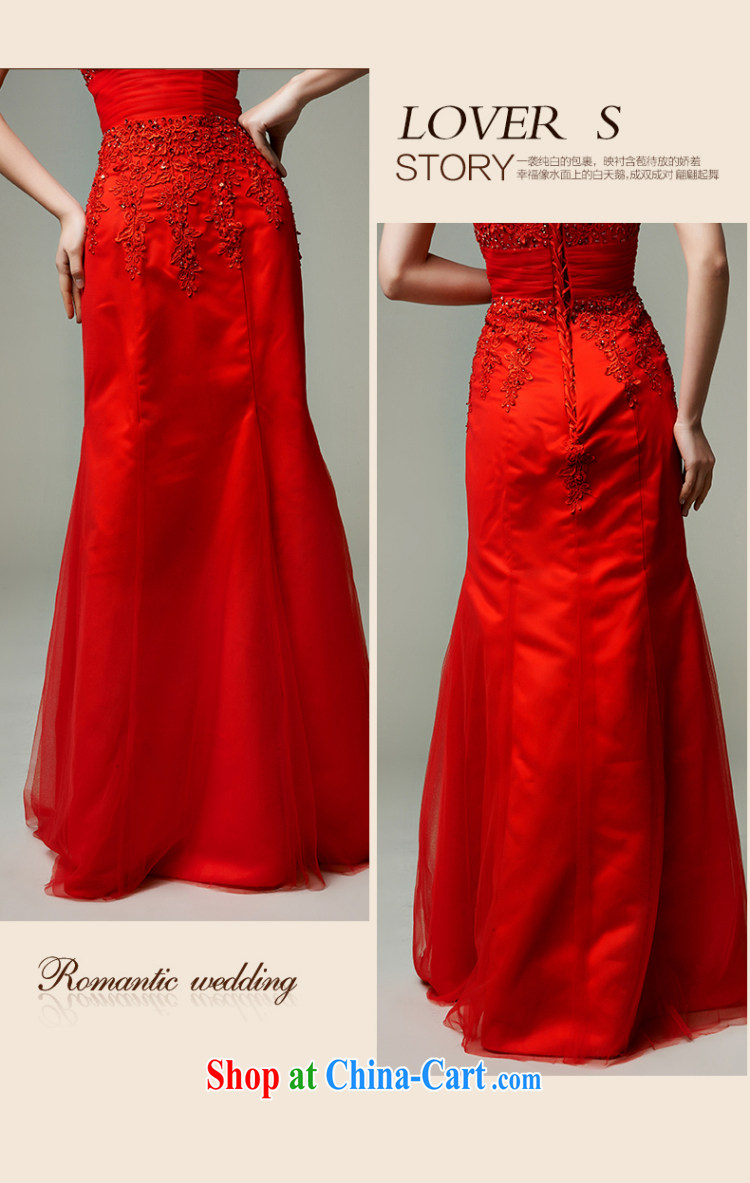 Han Park (cchappiness) 2015 new sexy bare chest toast clothing lace bridesmaid dress banquet Annual Meeting dress red XXL pictures, price, brand platters! Elections are good character, the national distribution, so why buy now enjoy more preferential! Health