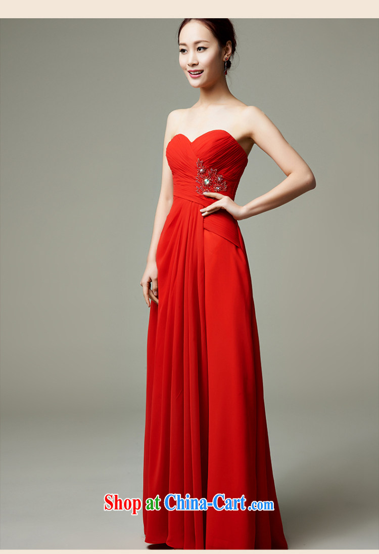 Han Park (cchappiness) 2015 new stylish bows. long skirt wiped his chest bridesmaid dress Companies Meet annual dress red XXL lightning shipping pictures, price, brand platters! Elections are good character, the national distribution, so why buy now enjoy more preferential! Health