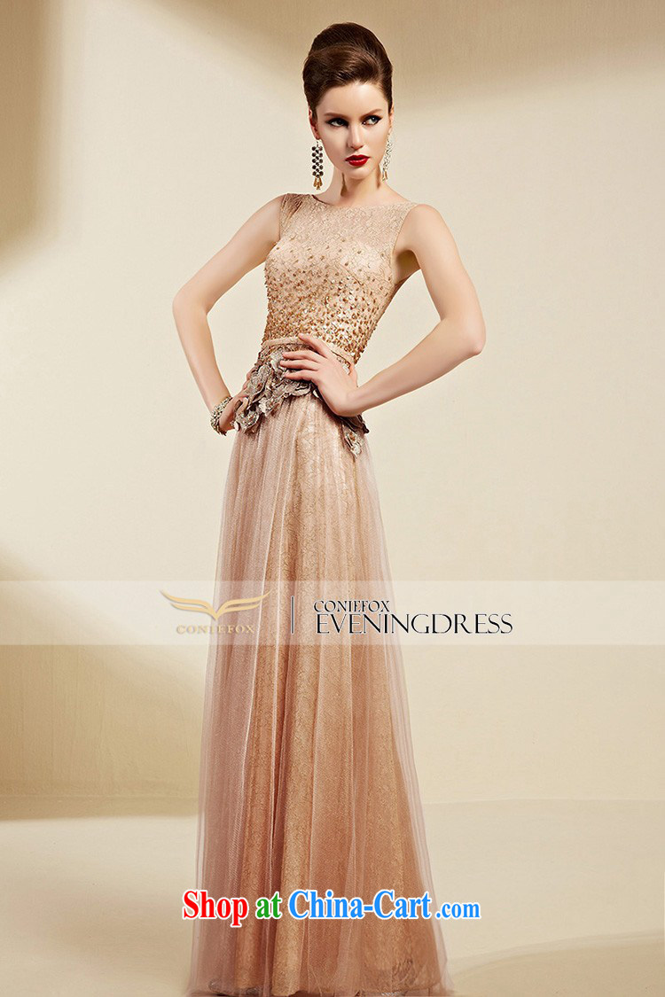 Creative Fox Evening Dress 2015 new elegant long dual-shoulder dress evening dress woman dress uniform toast bridesmaid dress moderator dress 82,063 orange XXL pictures, price, brand platters! Elections are good character, the national distribution, so why buy now enjoy more preferential! Health