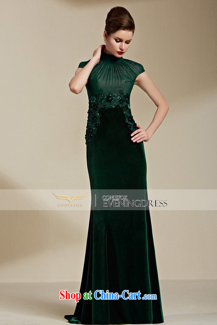 Creative Fox Evening Dress 2015 new banquet beauty dress long skirt bows service annual meeting moderator dress uniform performance long performances, serving 30,815 Green S pictures, price, brand platters! Elections are good character, the national distribution, so why buy now enjoy more preferential! Health