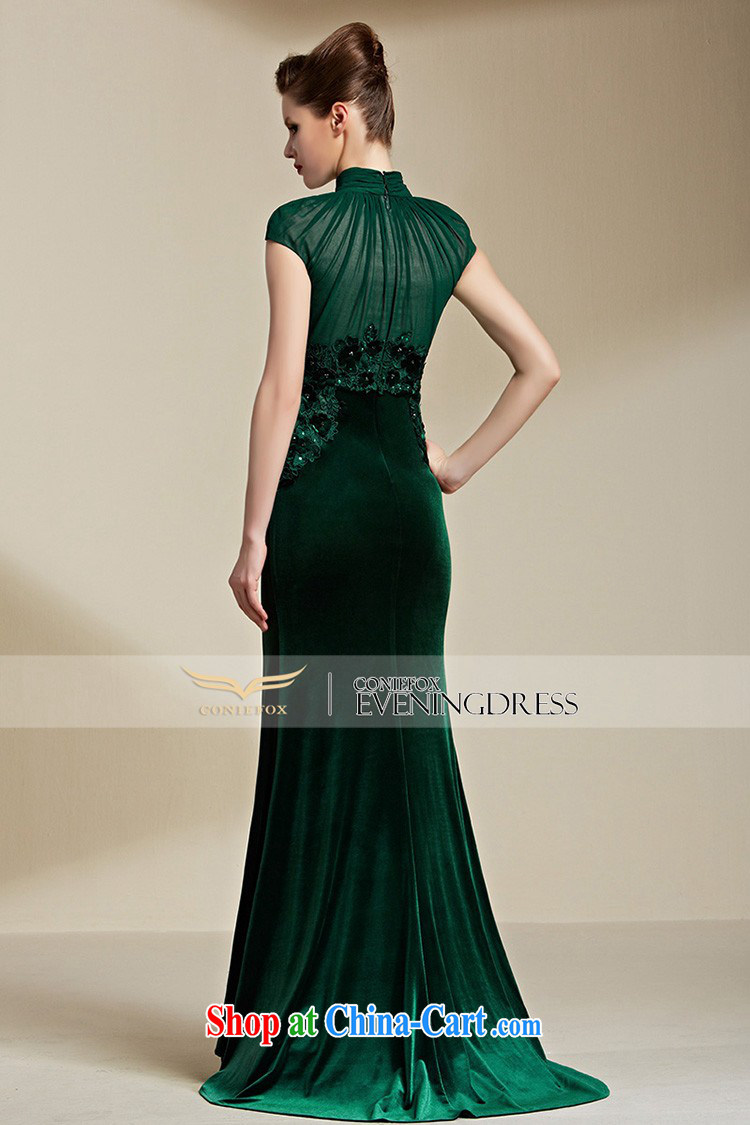 Creative Fox Evening Dress 2015 new banquet beauty dress long skirt bows service annual meeting moderator dress uniform performance long performances, serving 30,815 Green S pictures, price, brand platters! Elections are good character, the national distribution, so why buy now enjoy more preferential! Health