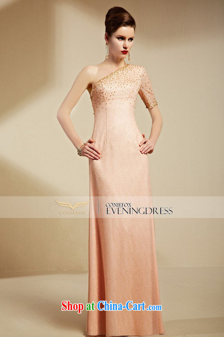Creative Fox Evening Dress 2015 new single shoulder bridesmaid dress women evening dress long dress pink wedding dress welcome dress long skirt 30,696 red XXL pictures, price, brand platters! Elections are good character, the national distribution, so why buy now enjoy more preferential! Health