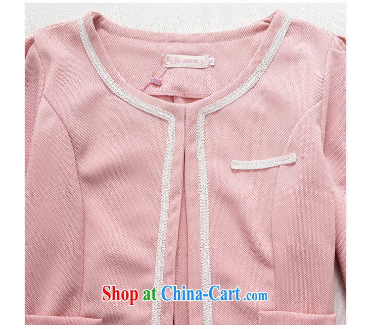 Land is the Yi 2015 spring female OL Korean sweet long-sleeved beauty graphics thin two-piece dresses the dress code package 92,324 pink T-shirt Kit XXXL pictures, price, brand platters! Elections are good character, the national distribution, so why buy now enjoy more preferential! Health