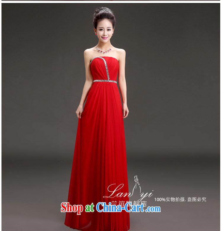(Quakers) estimated 2015 bridal toast serving Korean video thin smears chest dress show banquet hosted annual evening dress Red. Contact customer service fill out for doing pictures, price, brand platters! Elections are good character, the national distribution, so why buy now enjoy more preferential! Health