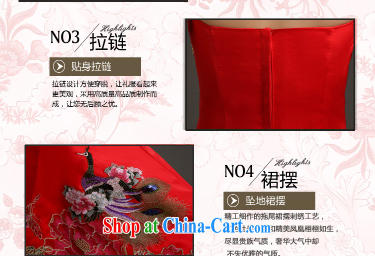 (Quakers) estimated 2015 bridal toast serving Korean wiped chest crowsfoot show banquet dress red with the annual service royal blue Tail XXL code waist 2.3 feet pictures, price, brand platters! Elections are good character, the national distribution, so why buy now enjoy more preferential! Health