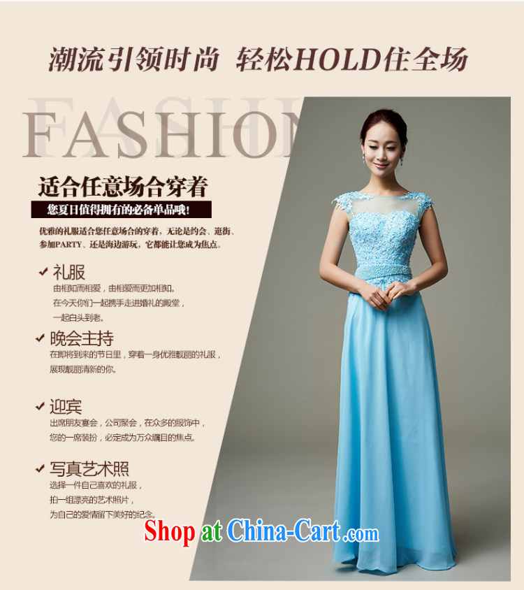 Han Park (cchappiness) 2015 new stylish bridal toast serving sweet bridesmaid dress banquet Annual Meeting dress blue XXL lightning shipping pictures, price, brand platters! Elections are good character, the national distribution, so why buy now enjoy more preferential! Health
