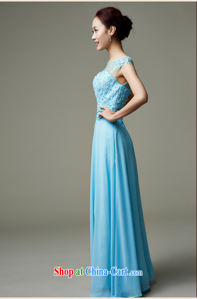 Han Park (cchappiness) 2015 new stylish bridal toast serving sweet bridesmaid dress banquet Annual Meeting dress blue XXL lightning shipping pictures, price, brand platters! Elections are good character, the national distribution, so why buy now enjoy more preferential! Health