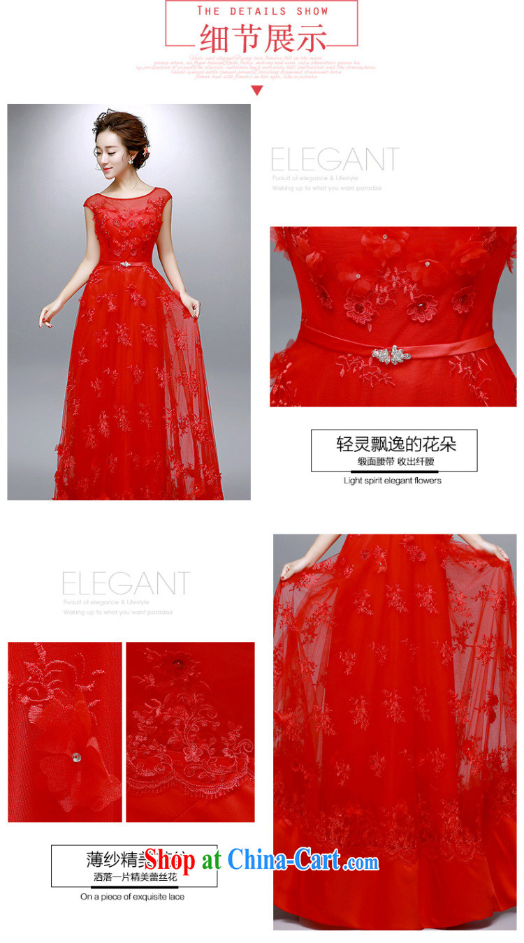 Dream of the day red wedding dresses summer 2015 new bride toast Service Annual Meeting banquet dress 8019 red L 2.1 feet waist pictures, price, brand platters! Elections are good character, the national distribution, so why buy now enjoy more preferential! Health