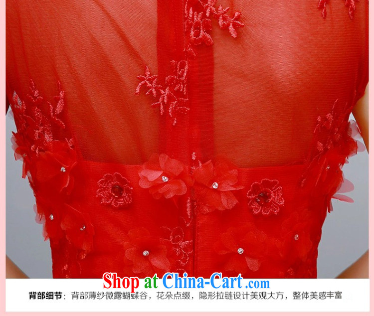 Dream of the day red wedding dresses summer 2015 new bride toast Service Annual Meeting banquet dress 8019 red L 2.1 feet waist pictures, price, brand platters! Elections are good character, the national distribution, so why buy now enjoy more preferential! Health