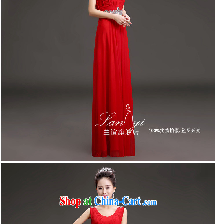 quaker, 2015 new spring bridal toast dress Korean video thin shoulders dress the banquet show service red M code waist 2 feet pictures, price, brand platters! Elections are good character, the national distribution, so why buy now enjoy more preferential! Health