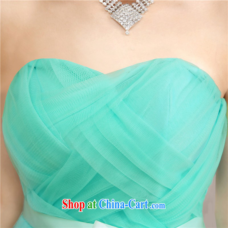 The package mail short dress bridesmaid mission Small dress with stars, dress sister dress sense of wrapped chest dress straps dress the dress code Green is code, land is still the garment, and shopping on the Internet