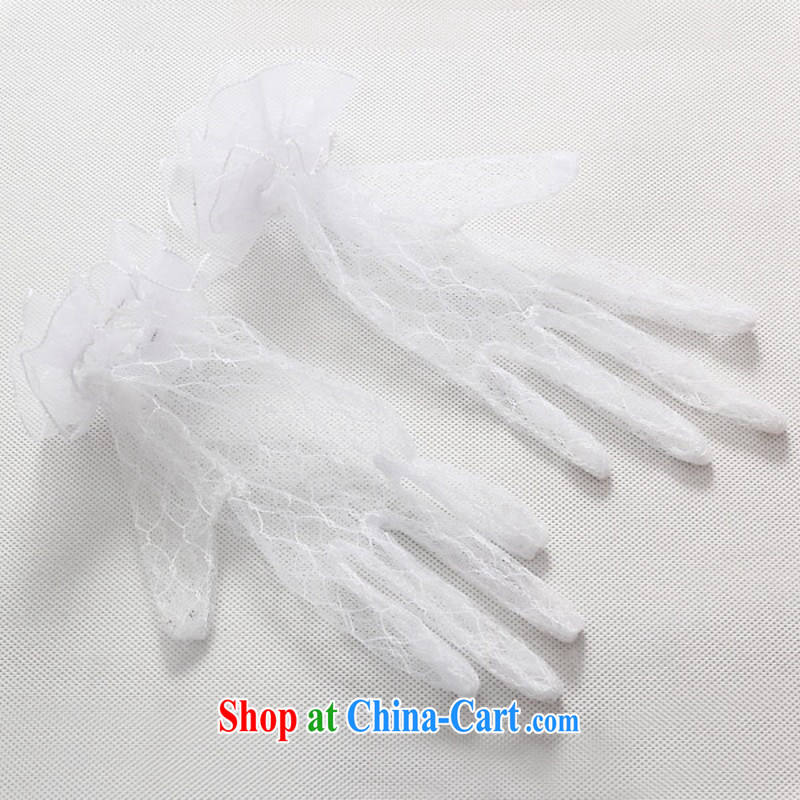The package mail bridal dresses with lace gloves white transparent dress with long gloves sunscreen gloves short Web yarn gloves bridesmaid dress gloves Long White, code, land is still the garment, and shopping on the Internet