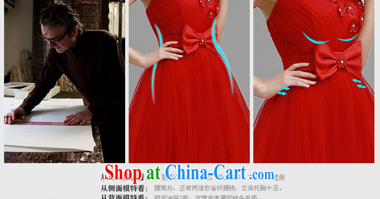 Beautiful ornaments 2015 New Red erase chest bridal dresses short bridesmaid marriage with his toast with small dress red XXL pictures, price, brand platters! Elections are good character, the national distribution, so why buy now enjoy more preferential! Health