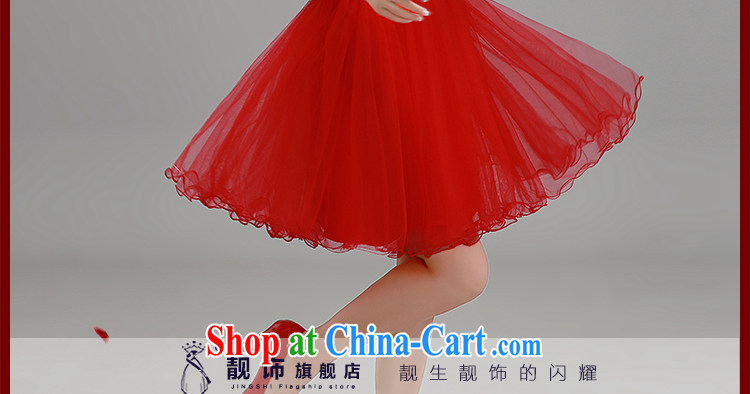 Beautiful ornaments 2015 new, short, red dress bridal toast Service Advanced lace straps bridesmaid clothing skirts red short, small dress XXL pictures, price, brand platters! Elections are good character, the national distribution, so why buy now enjoy more preferential! Health