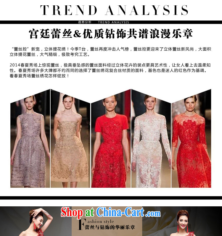 A good service is 2015 New Red bridal wedding dress long, with evening dress evening dress uniform toast at Merlion red L pictures, price, brand platters! Elections are good character, the national distribution, so why buy now enjoy more preferential! Health