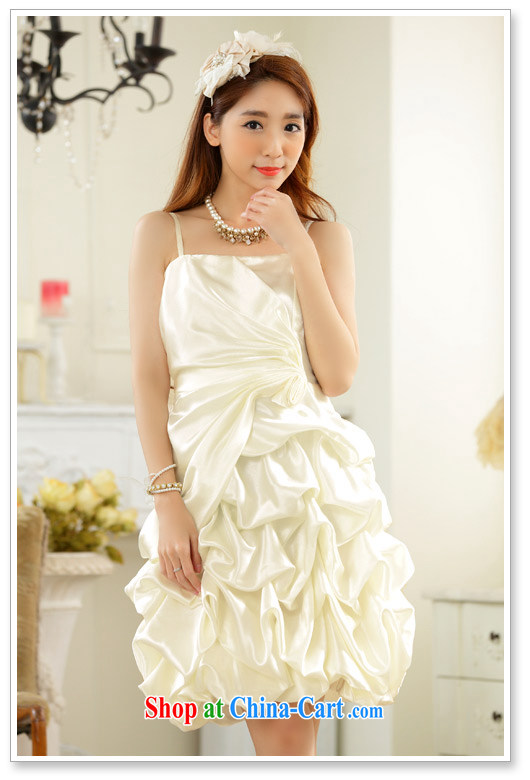 2015 spring and summer new solid-colored sweet GALLUS DRESS evening gown wedding toast the performances, as well as increase, female wine red 3 XL recommendation 175 Jack left and right pictures, price, brand platters! Elections are good character, the national distribution, so why buy now enjoy more preferential! Health