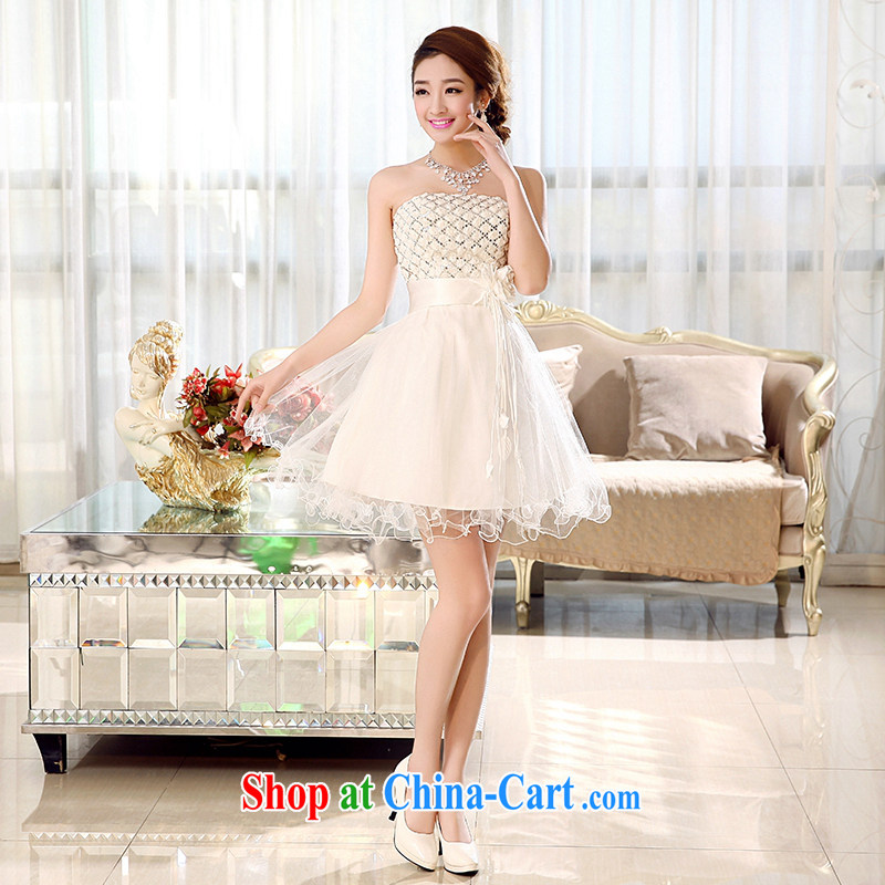 Hi Ka-Hee-won Princess bridal flowers erase chest wedding dresses bridesmaid clothing new 2015 spring X 003 white XL, hi Ka-hi, shopping on the Internet