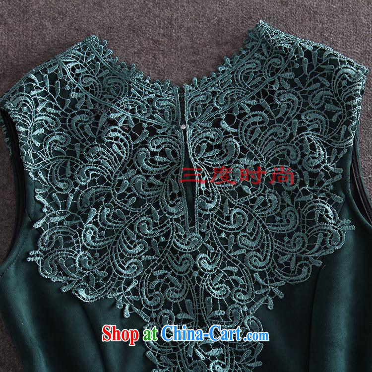 The Bekaa in Dili and Europe 2015 stylish banquet small dress beauty embroidered sleeveless vest dress 8316 #black L pictures, price, brand platters! Elections are good character, the national distribution, so why buy now enjoy more preferential! Health