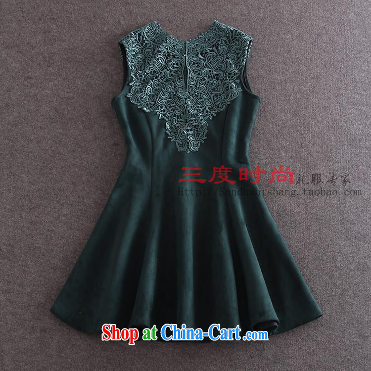 The Bekaa in Dili and Europe 2015 stylish banquet small dress beauty embroidered sleeveless vest dress 8316 #black L pictures, price, brand platters! Elections are good character, the national distribution, so why buy now enjoy more preferential! Health