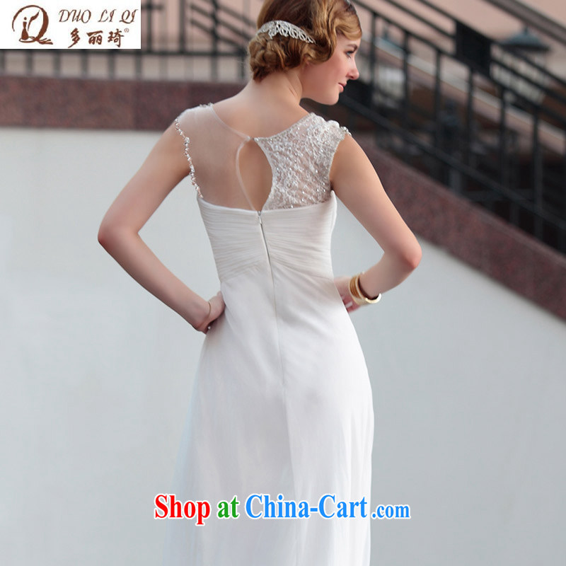 More LAI Ki wedding dresses white wedding dress dress Evening Dress 30,626 white XL, Li Qi (Doris dress), online shopping