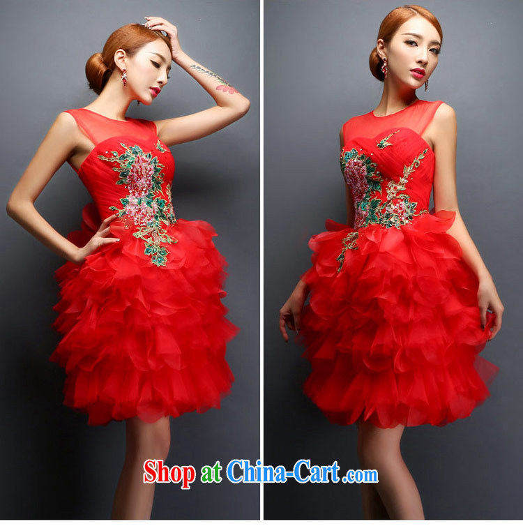 Love Life 2015 new dress China wind long embroidery red retro dresses married a field off shoulder chest two models the Field shoulder short XXL 2 feet 3 waist pictures, price, brand platters! Elections are good character, the national distribution, so why buy now enjoy more preferential! Health