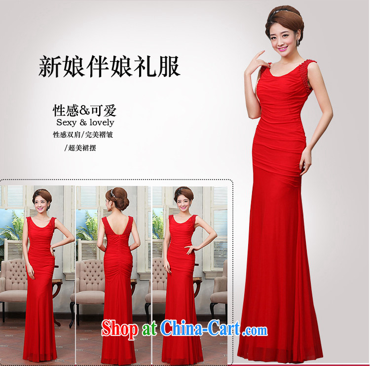Hi Ka-hi dress new 2015 stylish shoulders the lovely dinner bridesmaid X serving 004 blue L pictures, price, brand platters! Elections are good character, the national distribution, so why buy now enjoy more preferential! Health