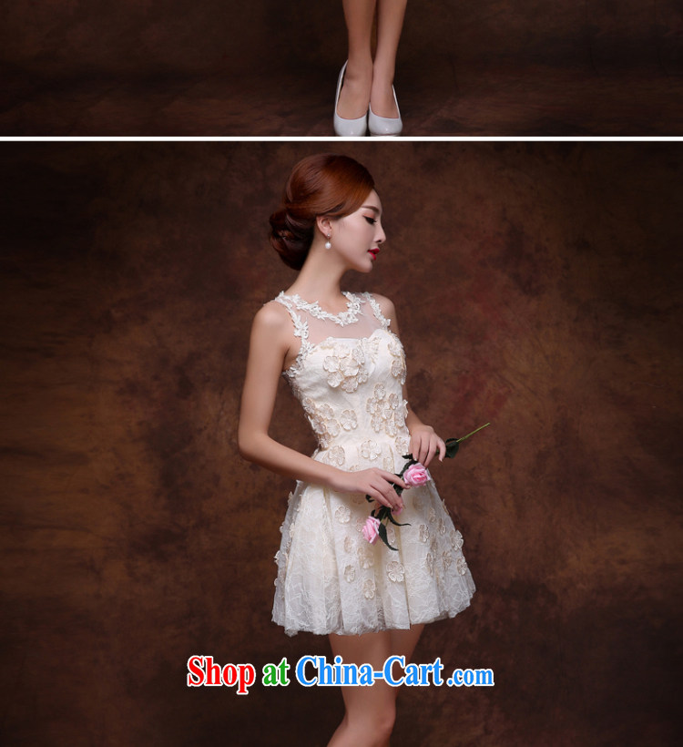 Summer toast Service Bridal stylish new 2015 red evening dress short banquet bridesmaid dresses small female white XXL (within 72 hours shipping) pictures, price, brand platters! Elections are good character, the national distribution, so why buy now enjoy more preferential! Health