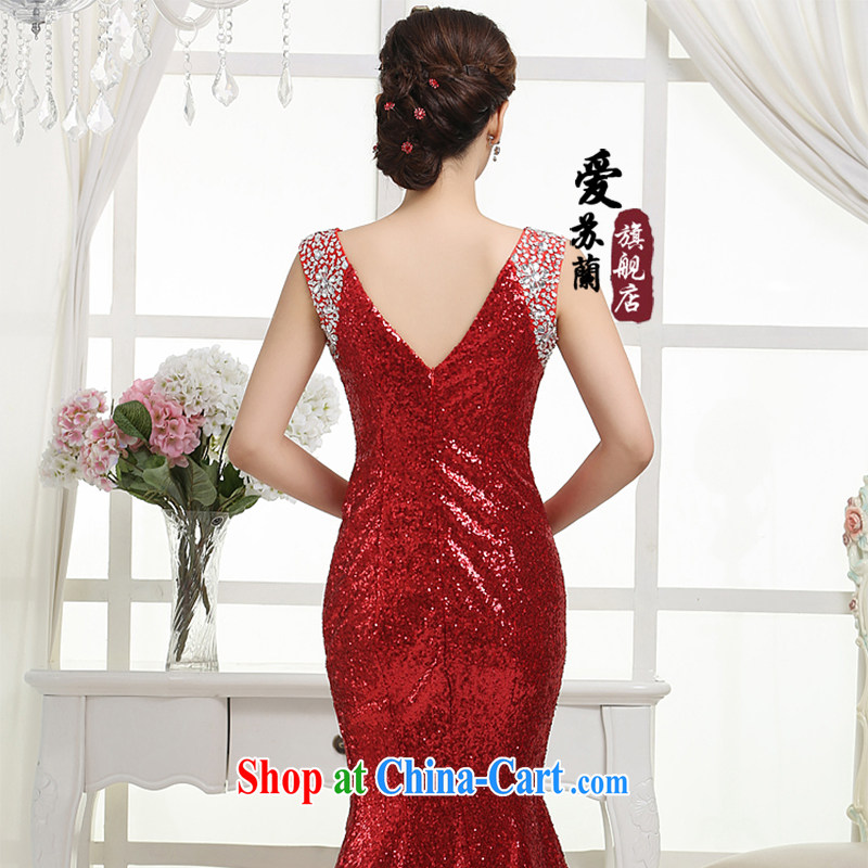 New Long dress for the bridal gown bridesmaid dress, gown show dress red XXXL so Balaam, and shopping on the Internet