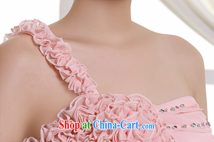short skirt dress package and cultivating new dresses, bridal gown bridesmaid toast banquet dress bridesmaid dress pink XXL pictures, price, brand platters! Elections are good character, the national distribution, so why buy now enjoy more preferential! Health