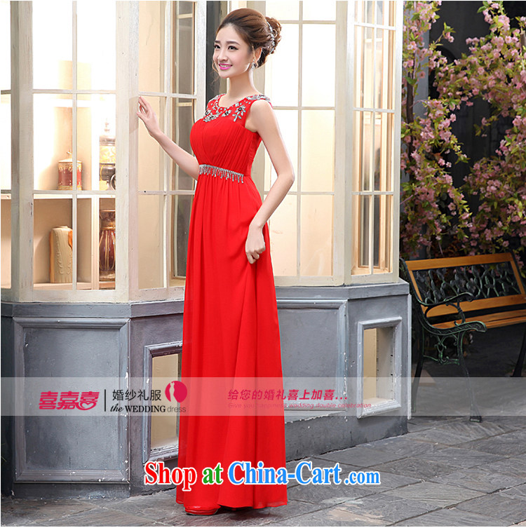 Hi Ka-Hee-won Princess bridal diamond jewelry sexy Long, New, spring 2015 lace shoulders bridesmaid X serving 011 red XXL pictures, price, brand platters! Elections are good character, the national distribution, so why buy now enjoy more preferential! Health