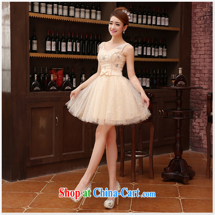 Marriage wedding dresses short bridesmaid mission the marriage tie short Evening Dress wedding dress small white XL pictures, price, brand platters! Elections are good character, the national distribution, so why buy now enjoy more preferential! Health