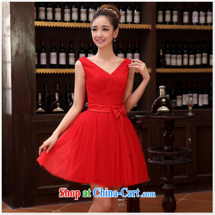 wedding dresses bridal toast service 2015 new wedding dress bridesmaid clothing dress short, double shoulder straps XXL pictures, price, brand platters! Elections are good character, the national distribution, so why buy now enjoy more preferential! Health
