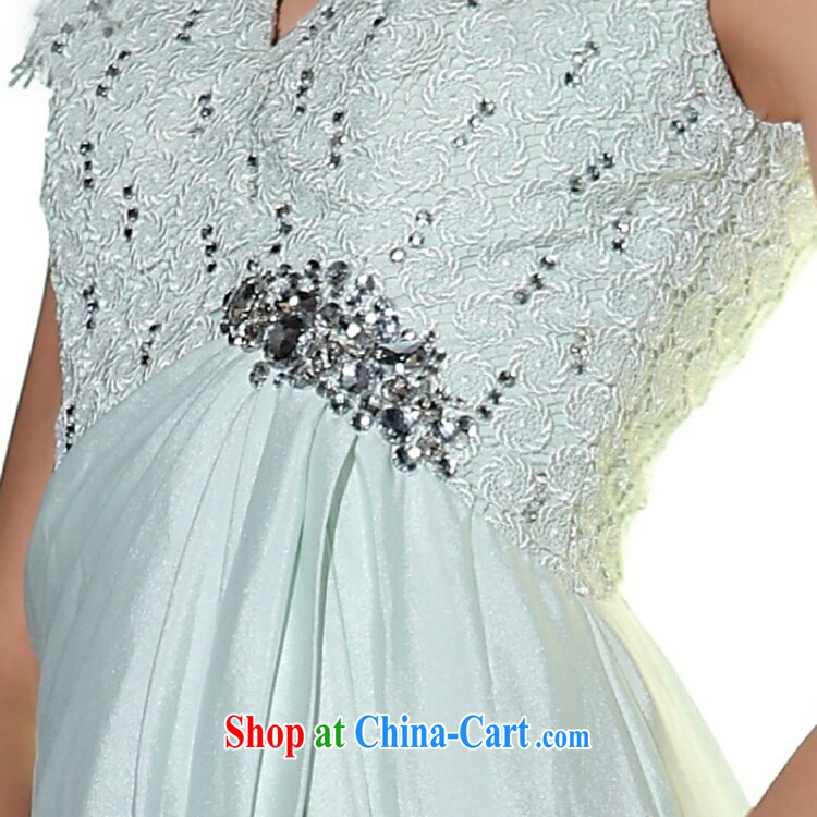 More than Li Qi long evening dress blue dress Company Annual Meeting Evening Dress 30,769 upscale dress blue XXL pictures, price, brand platters! Elections are good character, the national distribution, so why buy now enjoy more preferential! Health